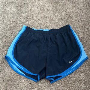 Women's Large Dark Blue Nike Tempo Dri-Fit 3” Running Shorts
